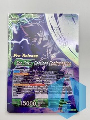 Son Goku, Destined Confrontation Saiyan Showdown PRE-RELEASE BT15–061